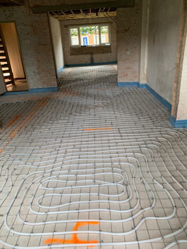 Vloerverwarming op Netten